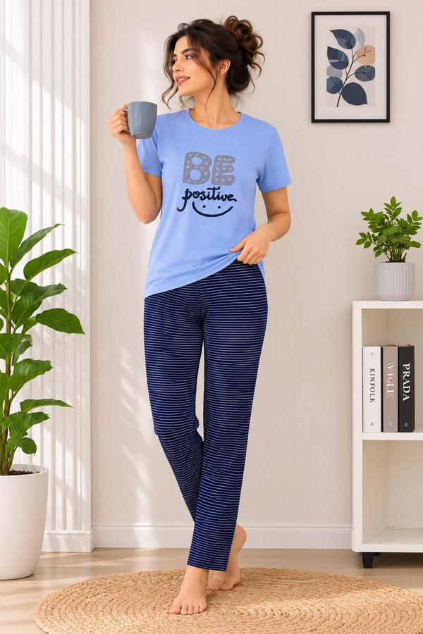 Be Positive Soft Cotton Signature PJ Suit