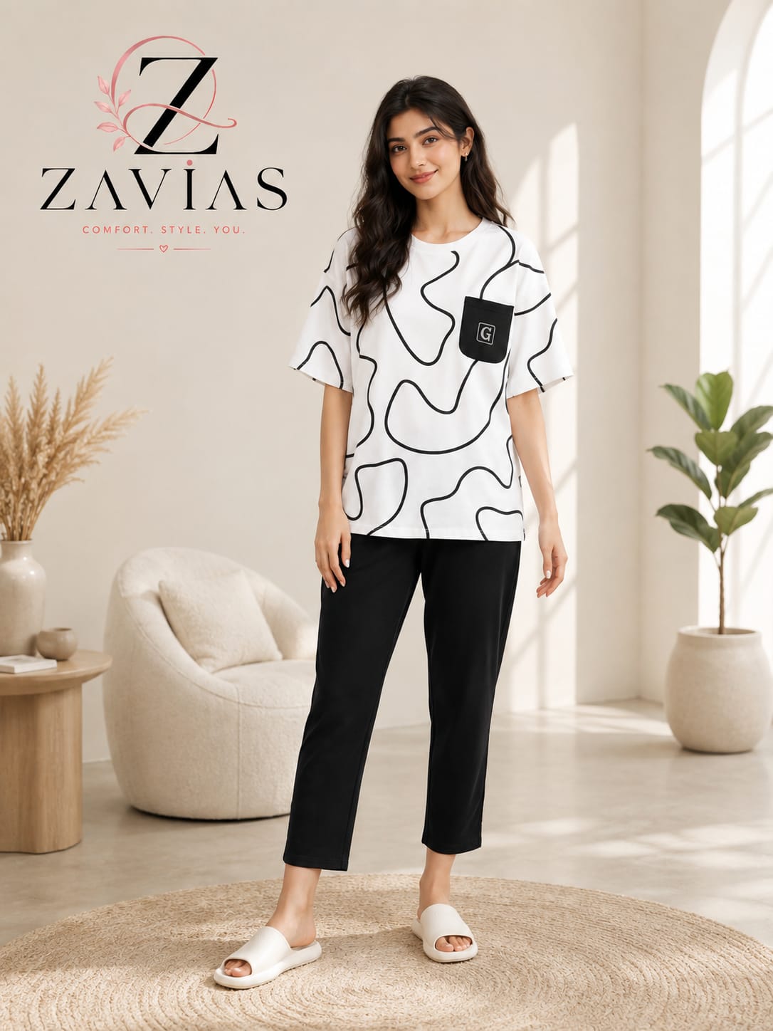 Soft Cotton PJ Suit - P13