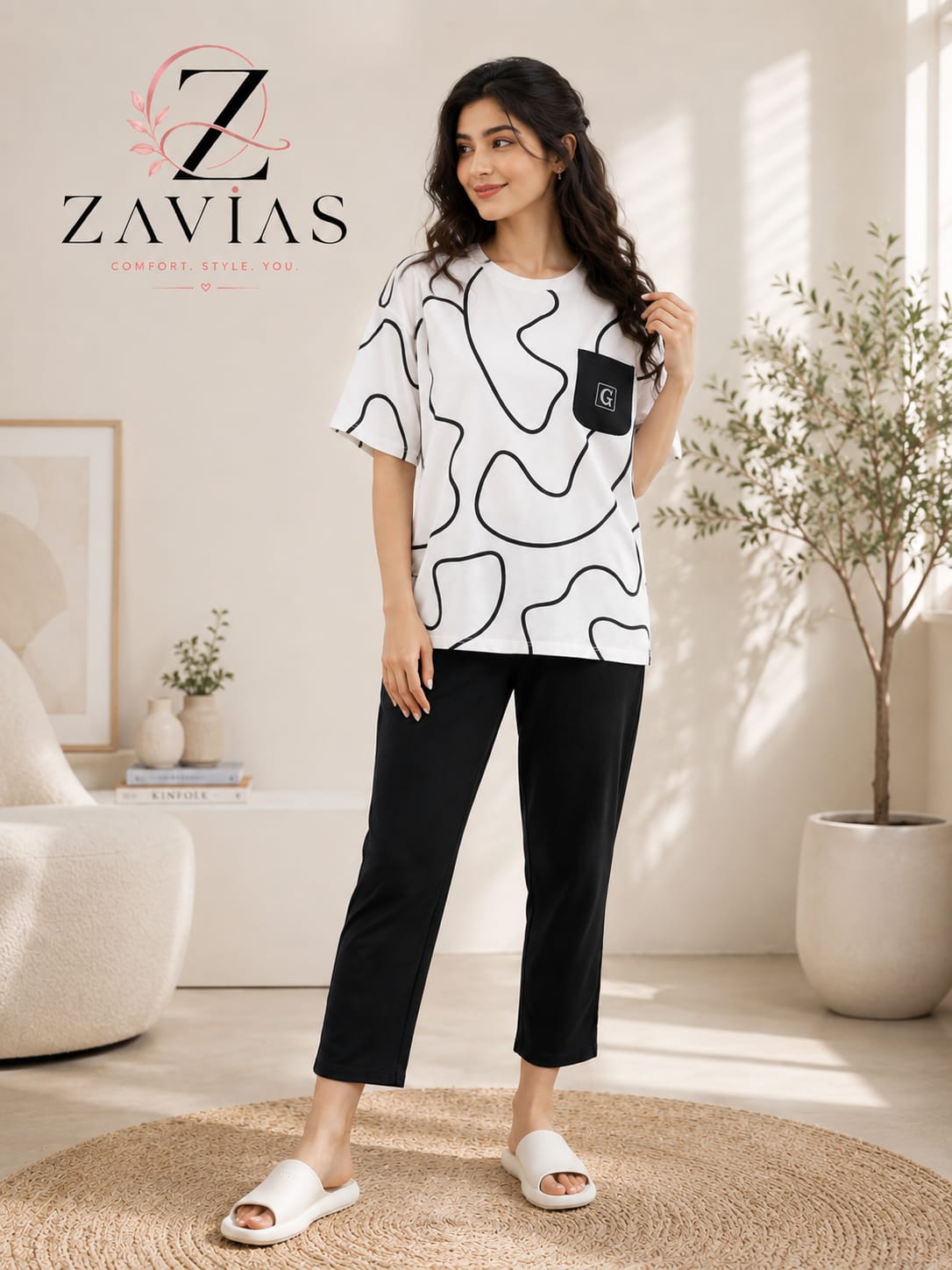 Soft Cotton PJ Suit - P13