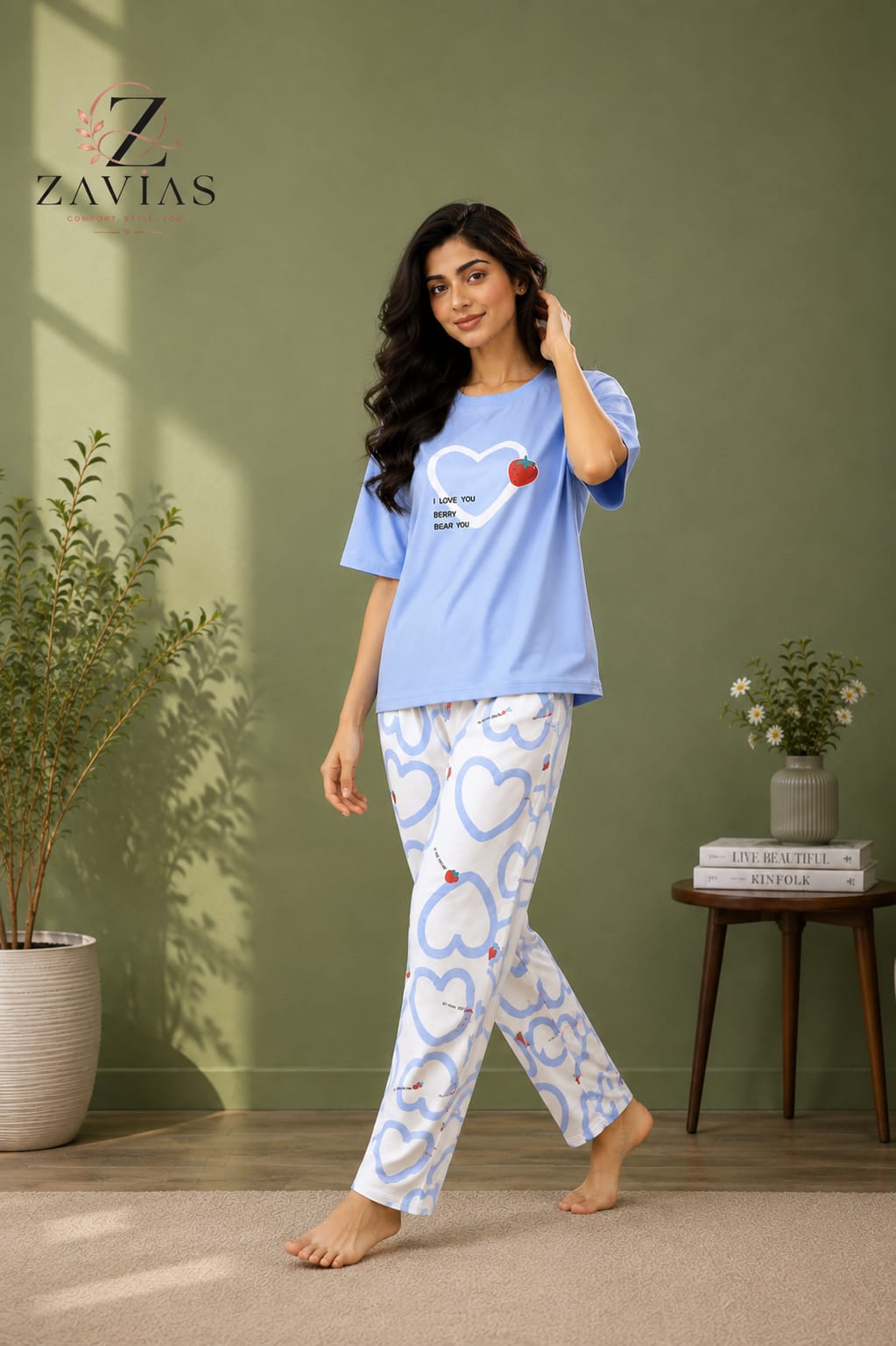 Soft Cotton PJ Suit - P11