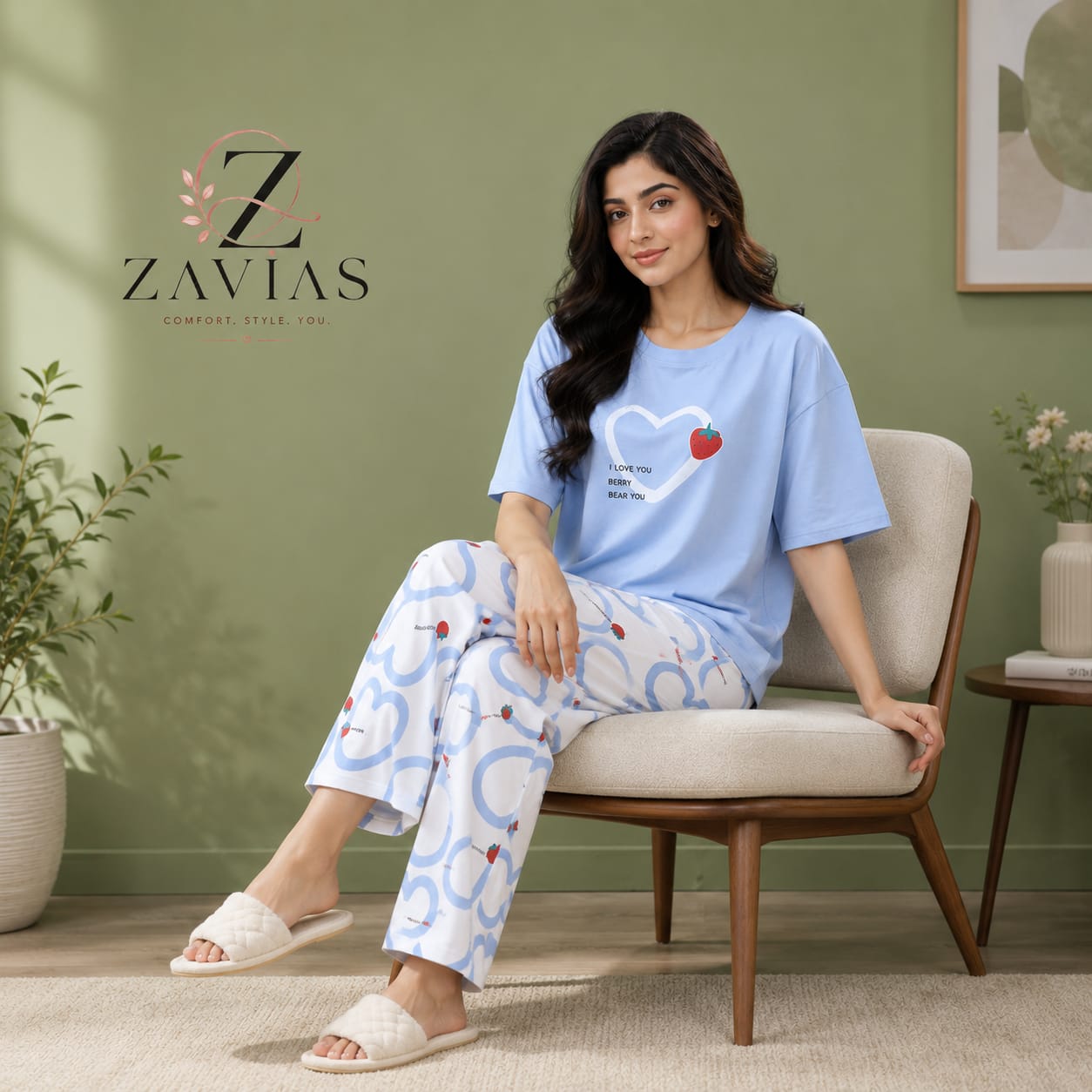 Soft Cotton PJ Suit - P11
