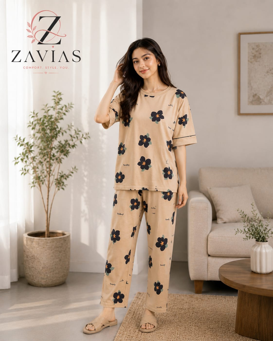 Soft Cotton PJ Suit - P1