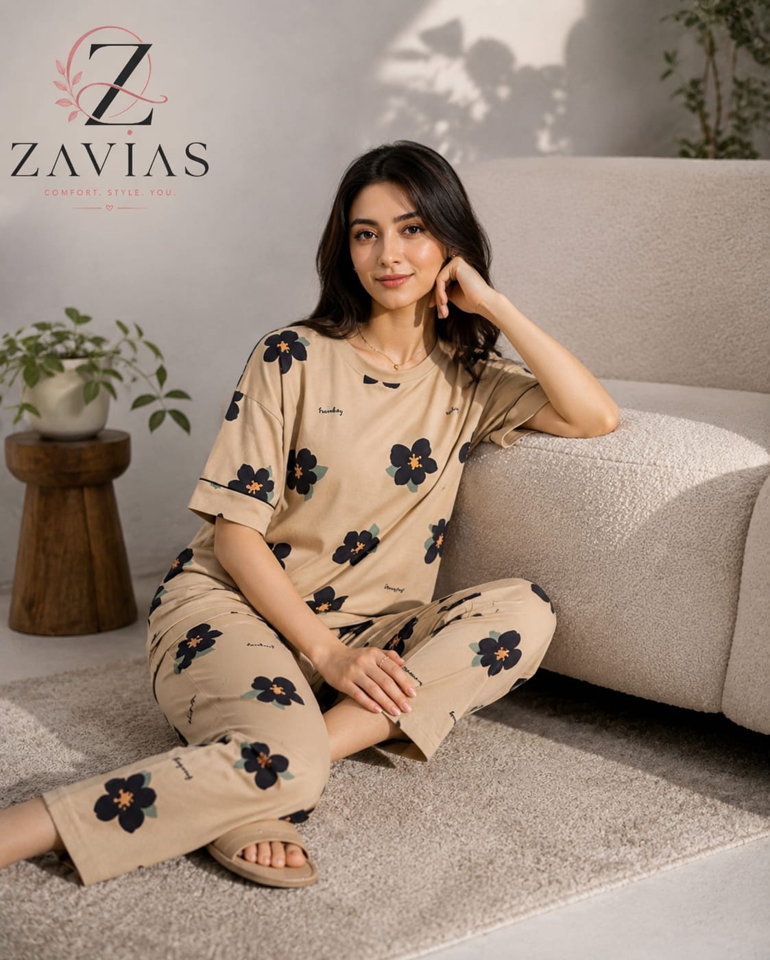 Soft Cotton PJ Suit - P1