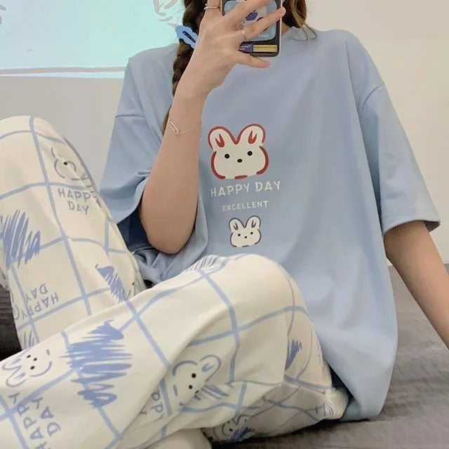 Soft Cotton PJ Suit - P9