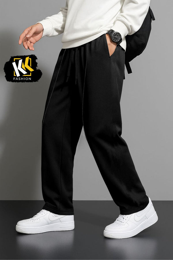Black plain Trouser