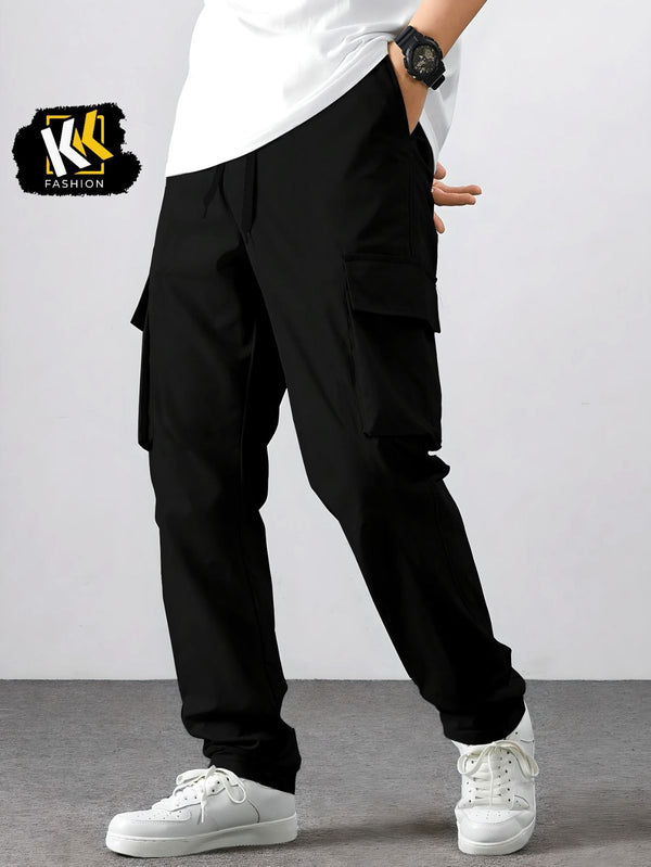 Black Pocket Trouser